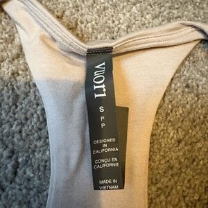 Vuori Light Tan Sleeveless Top